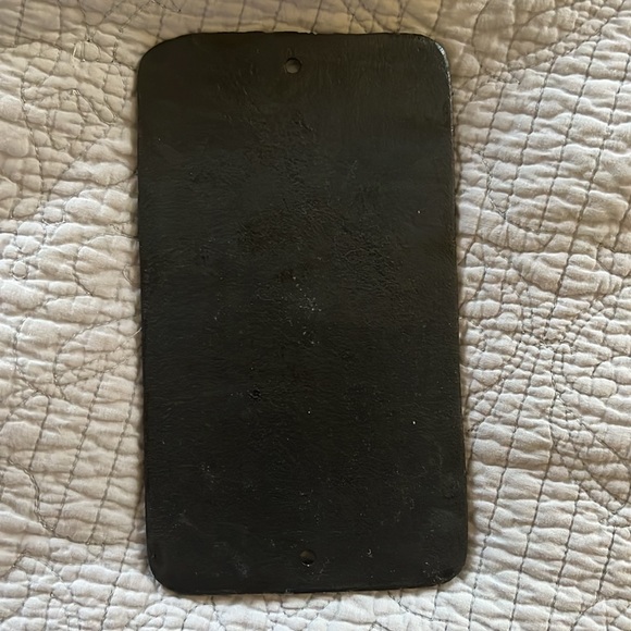 Cast Iron Sign - Picture 2 of 3